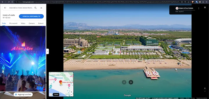 Posizione su Google Maps