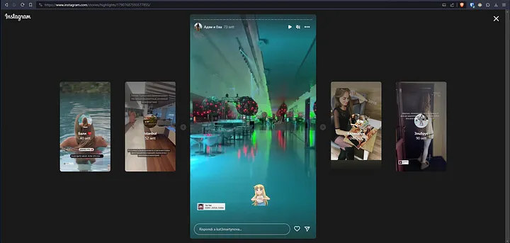 Storia Instagram - Adam e Eva