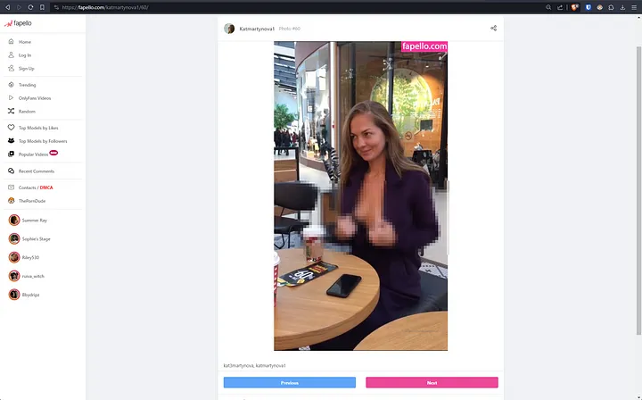 Profilo Fapello